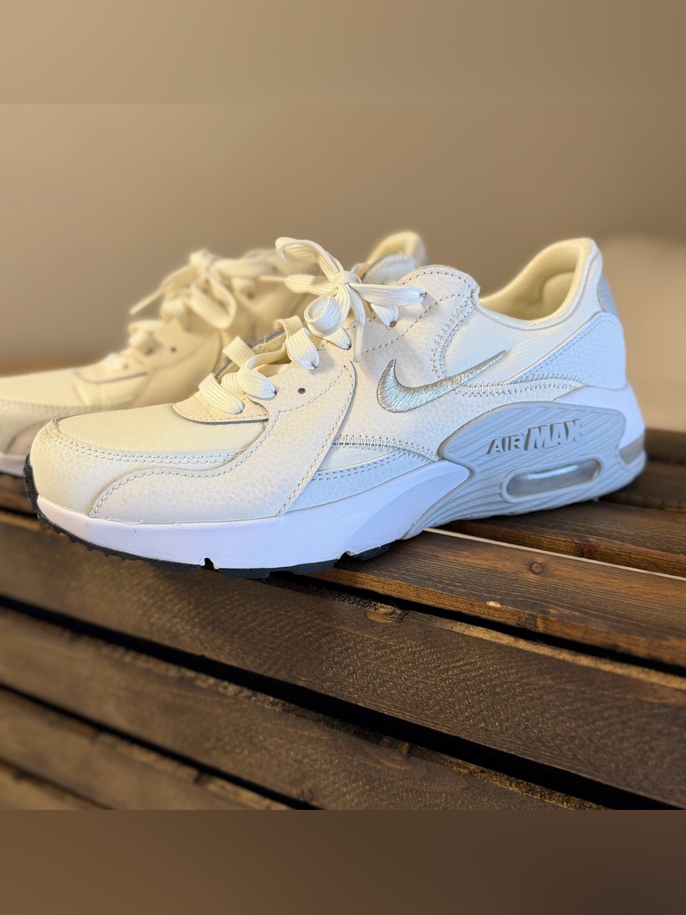 Nike Off-White and Cream Air Max